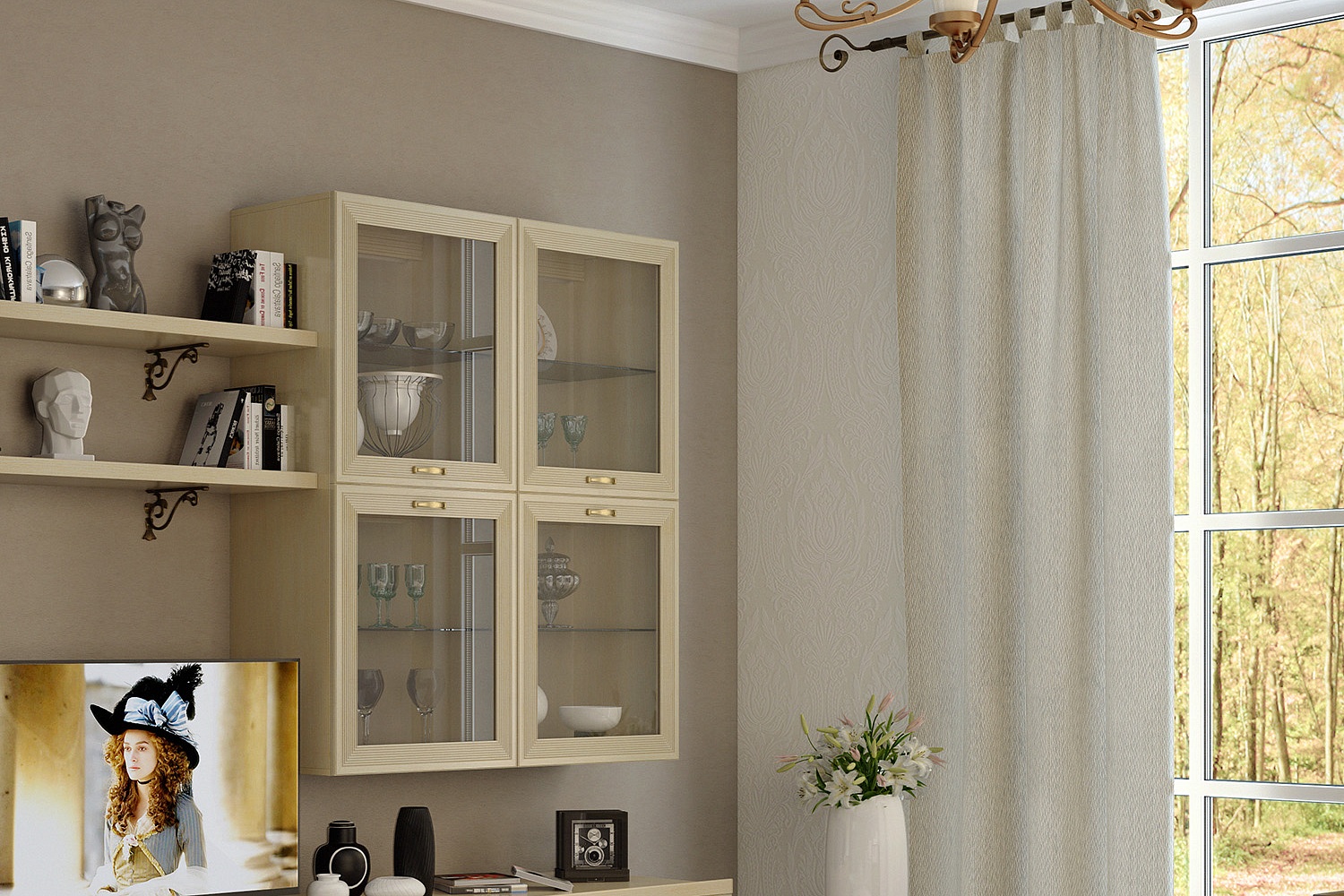 Навесные шкафчики - изображение №5 "Навесной шкаф Адажио"  на www.Angstrem-mebel.ru